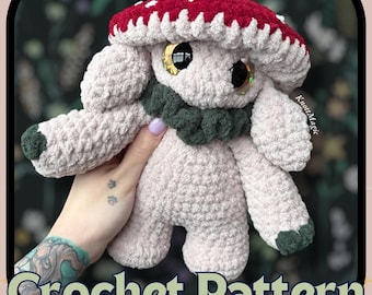 Patrón de crochet de Farren el Hongo