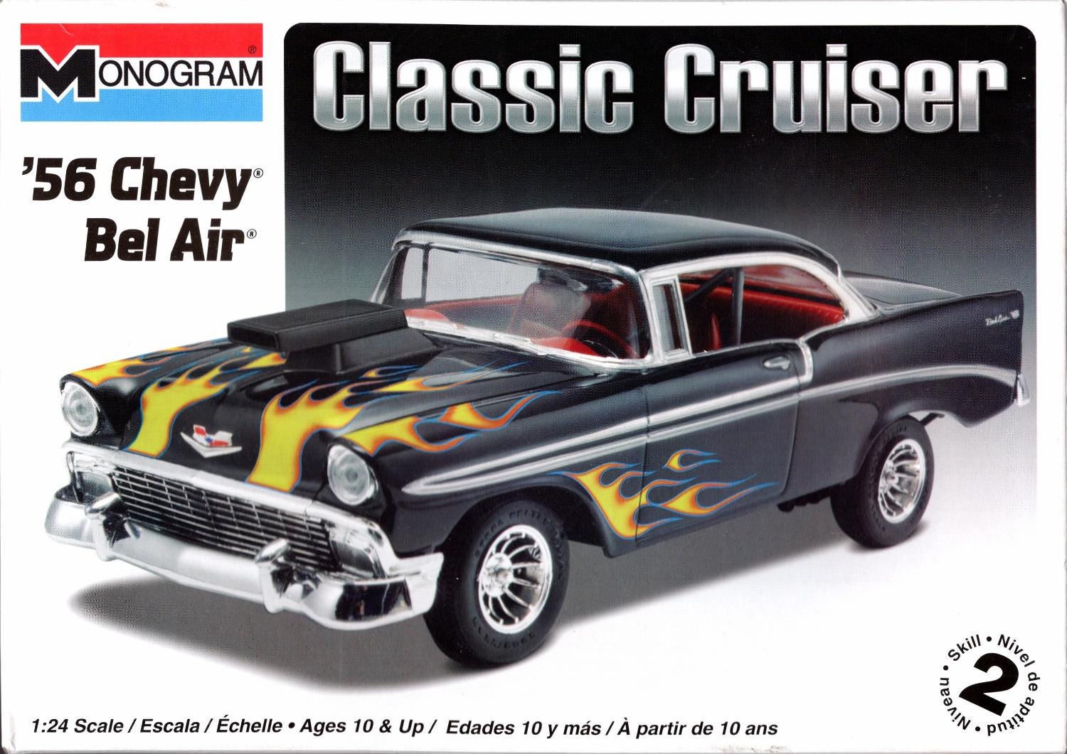 1/24 Monogram 56 Chevy Belair - Etsy
