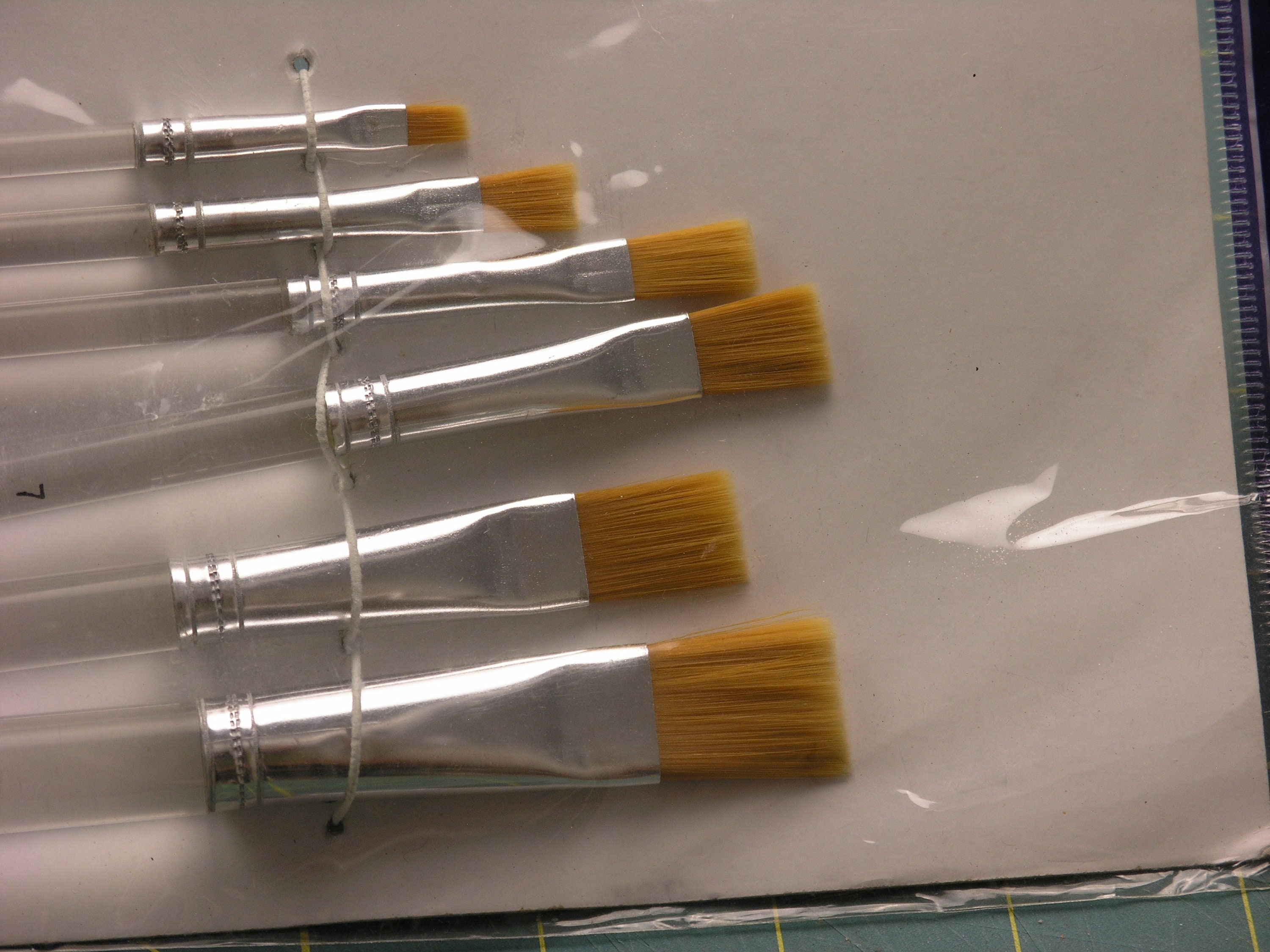 6 Pcs Extra Fine Detail Paint Brushes, Professional Paint Brushes