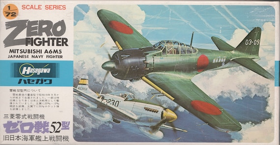 MITSUBISHI A6M5 ZERO FIGHTER 1/72スケール