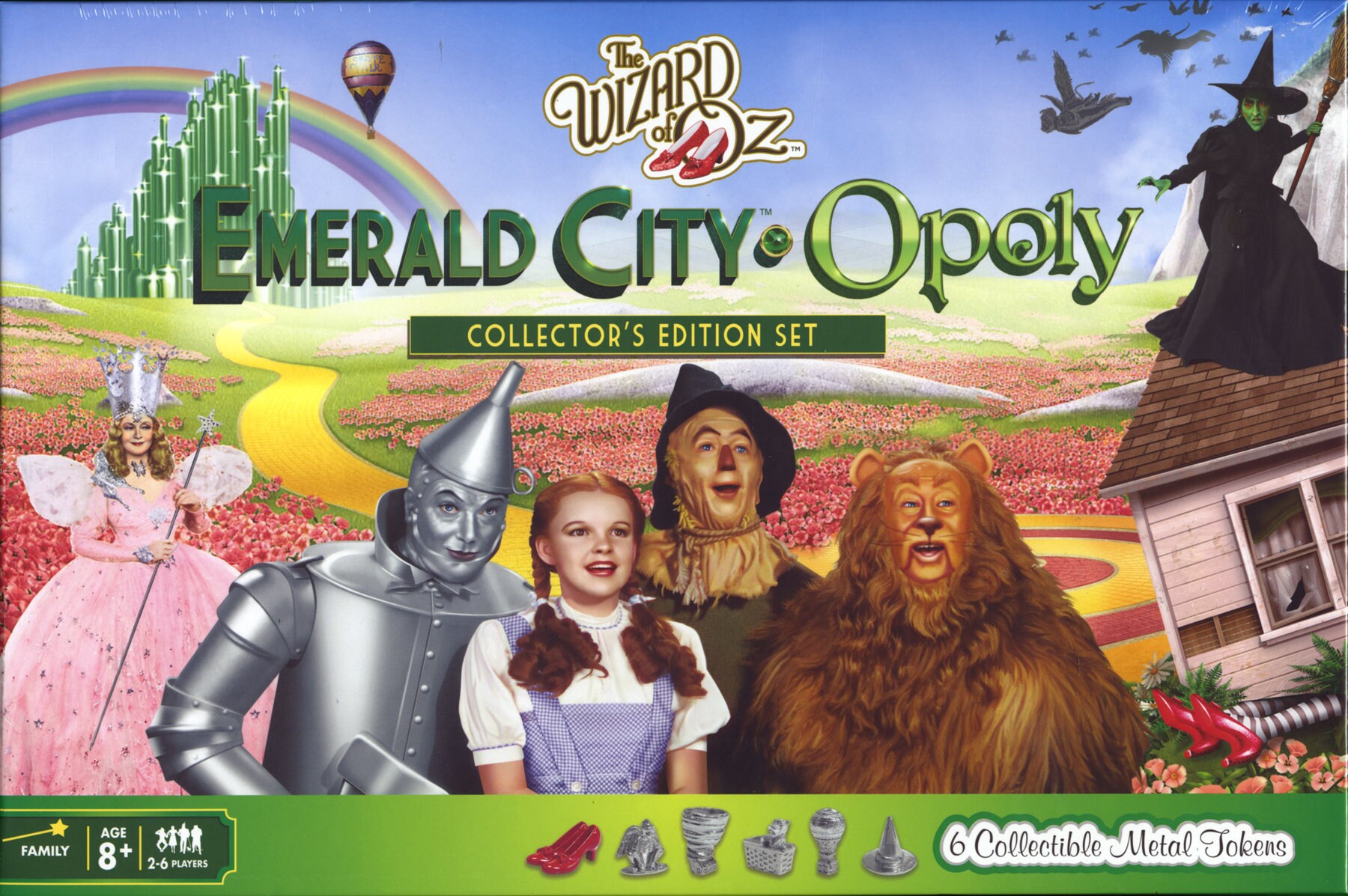 Monopoly Emerald City Opoly Wizard of OZ Board Game - Etsy