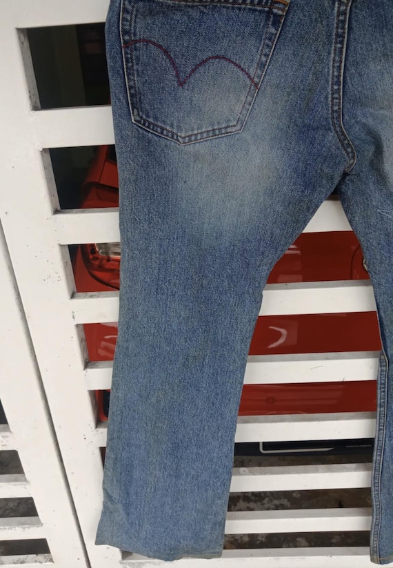 Hysteric Glamour Patches Patchwork Boot Cut Size … - image 12