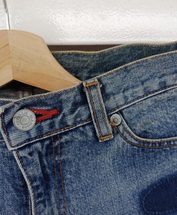 Hysteric Glamour Patches Patchwork Boot Cut Size … - image 8