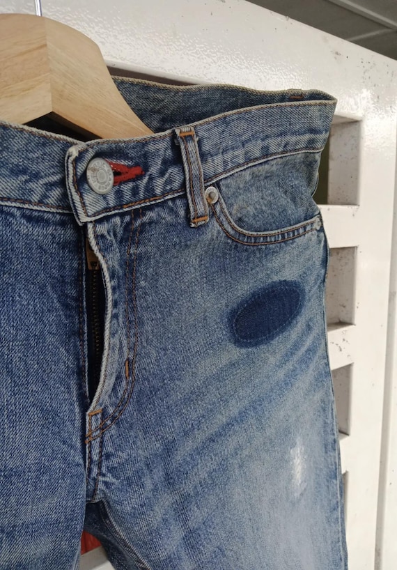 Hysteric Glamour Patches Patchwork Boot Cut Size … - image 9