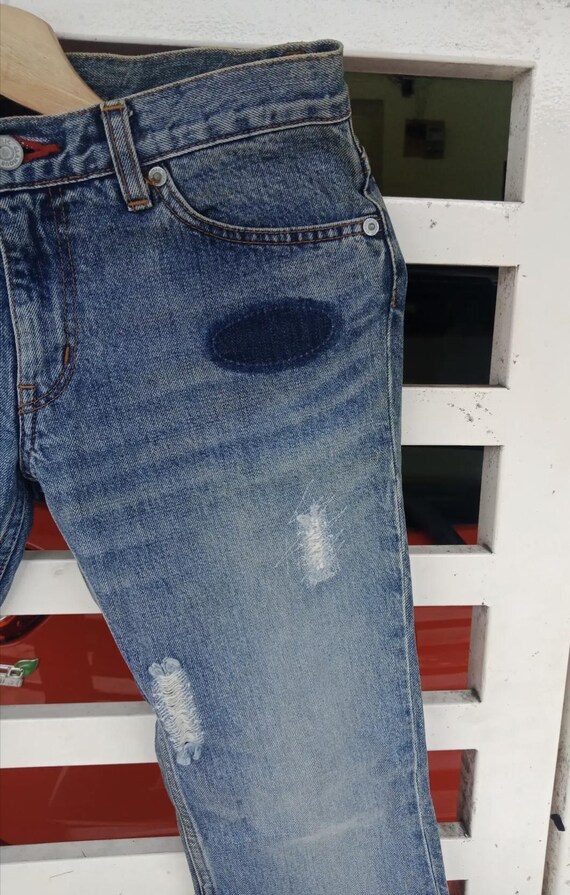 Hysteric Glamour Patches Patchwork Boot Cut Size … - image 11