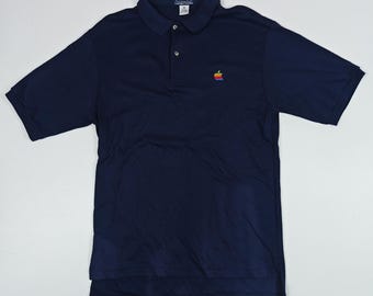 Vintage Apple Polo Made in USA #J1