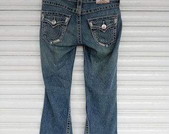 True Religion Joey Big T Metalli Size 25 Jeans New With Tags USA