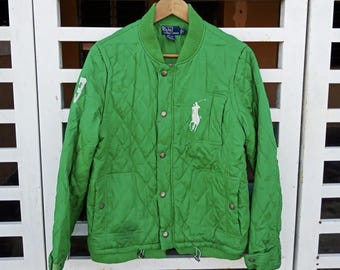 Polo Ralph Lauren Big Logo Color Block Steppjacke Gr.M
