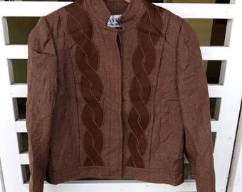 Lanvin Swirl Twirl Jacke Gr S
