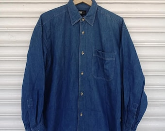 Issey Miyake denim maat XL