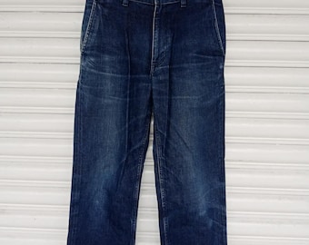 Comme des Garcons Homme deux gewassen blauwe denim maat 30