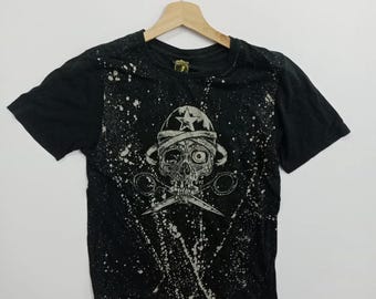 Hysteric Glamour Skull Paints Splash Size S #E