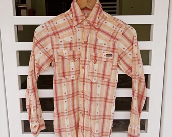 Hysteric Glamour Checker Flannel  Shirt Size S #G
