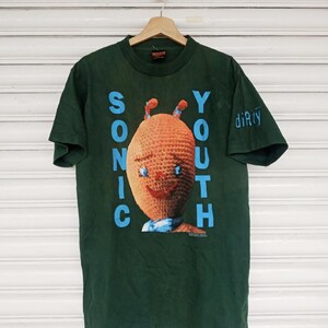 Sonic Youth Dirty Green Shirt - Etsy
