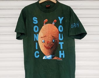 1992 Sonic Youth Dirty Album Cover Vinyl Size M