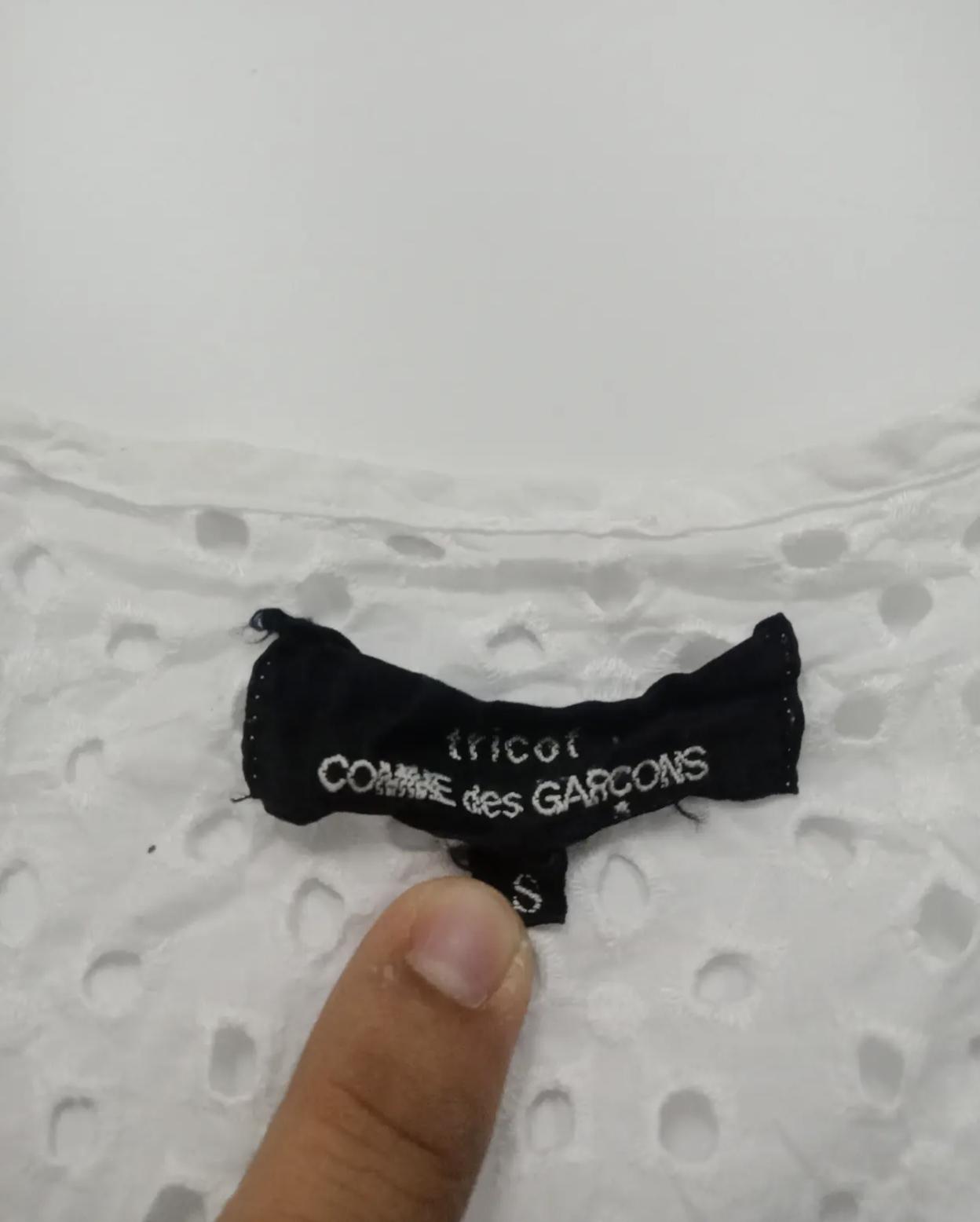 AD2007 CDG Tricot Lace Size M #A - Etsy Israel