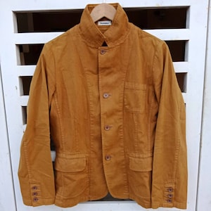 Plantation Issey Miyake Japanese Mandarin Collar Design Light Jacket