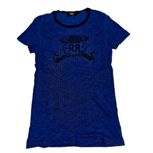 RRL Double RL Union of Craft Indigo Graphic Size S #F