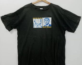 Vintage FOTL Distressed guter Busch schlechter Busch Größe L #C