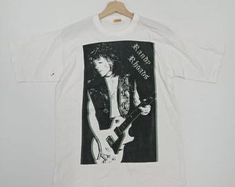 Randy Rhoads Ozzy Osbourne Guitariste Taille M #D