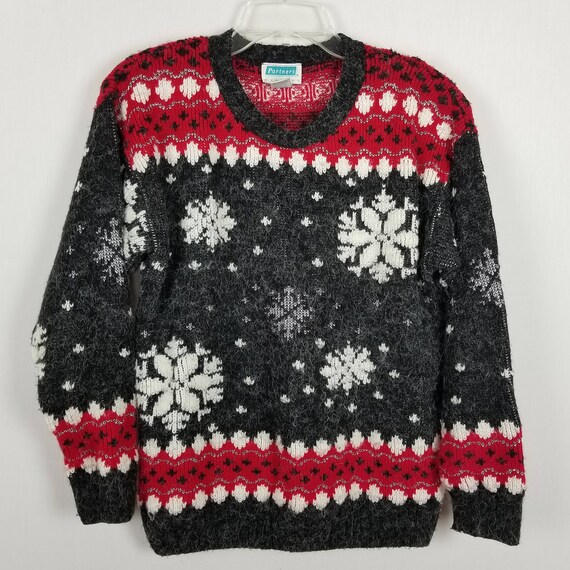 Partners Mervyns Vintage snowflakes geometric 100… - image 5