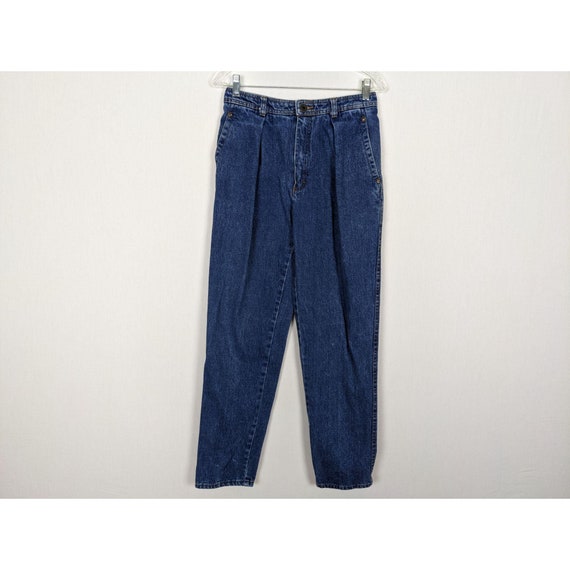 Pseudonyms Vintage pleated tapered women jeans si… - image 1