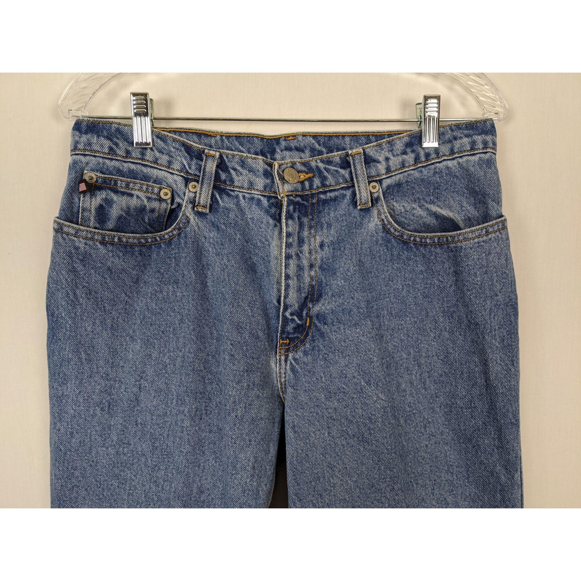Vintage 1990's Polo Ralph Lauren Cropped Saturday Jean Size
