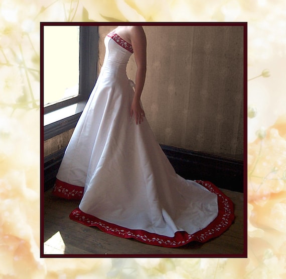Price Reduced Wedding Dress Size 10 Strapless Wedding Dress Etsy