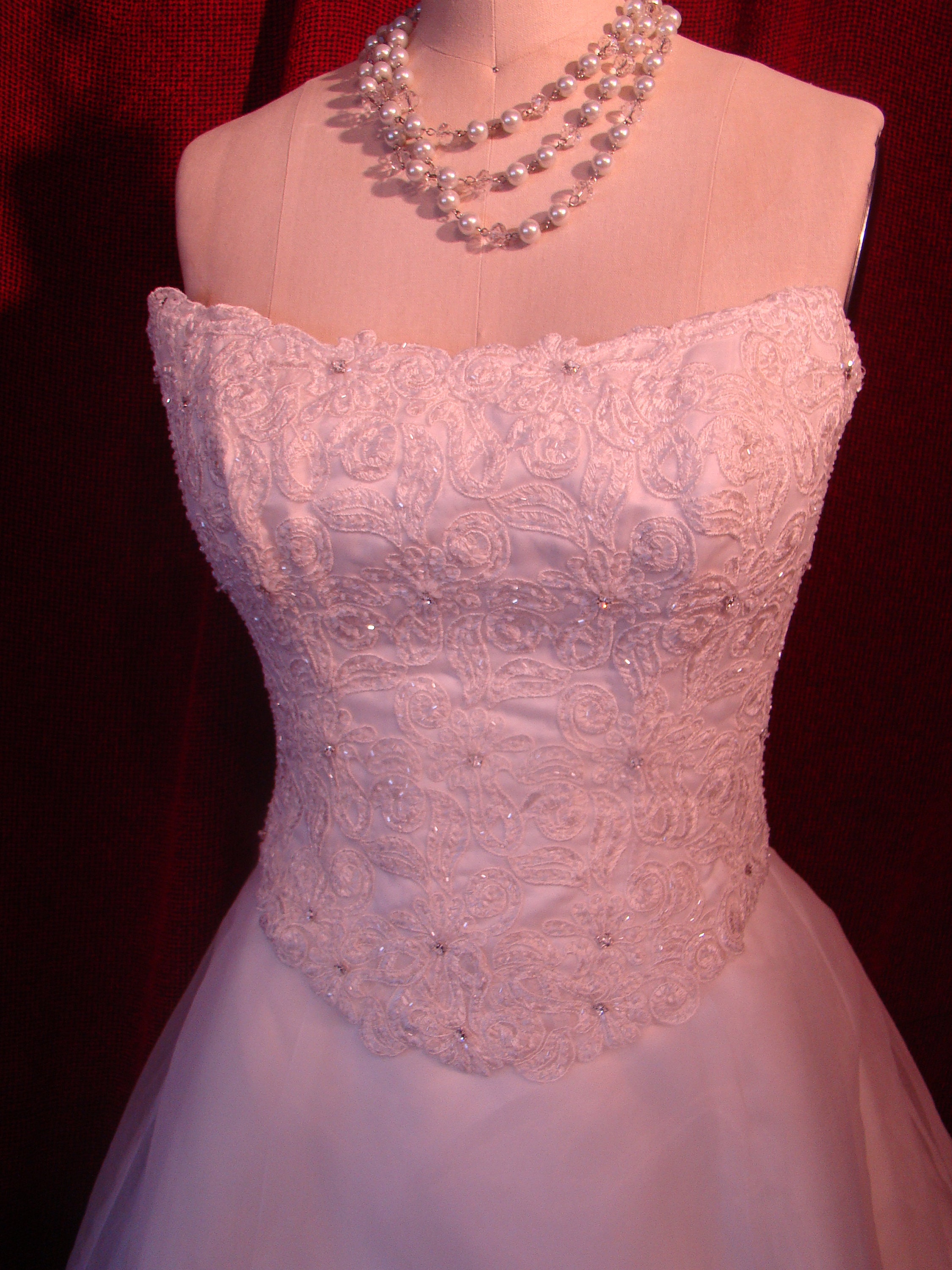 maggie sottero vintage lace wedding dress Dominique by Maggie Sottero Bridal Closet