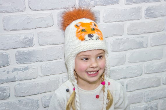 toddler girl earflap hat