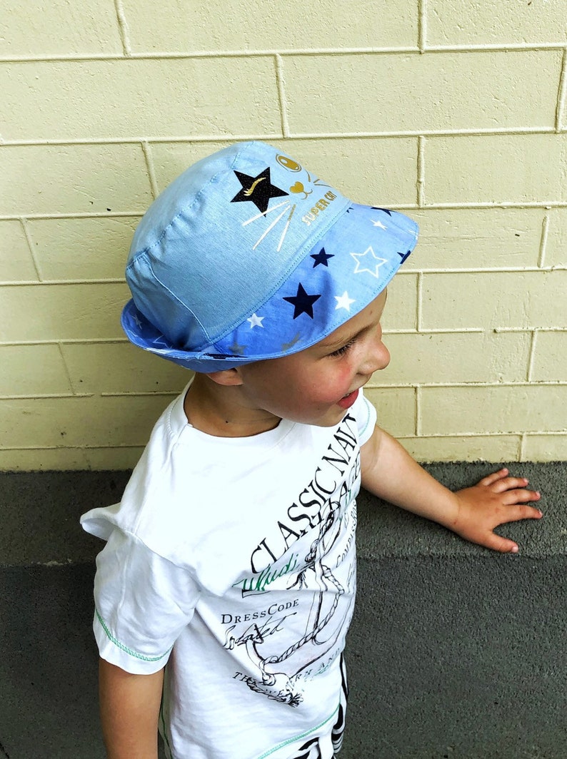 newborn sun hat boy