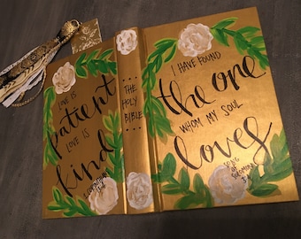 Handgemalte Bibel- Hochzeit