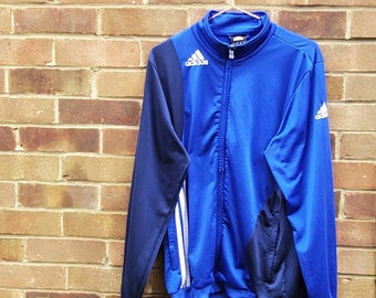 Navy Adidas Jacket - Etsy UK