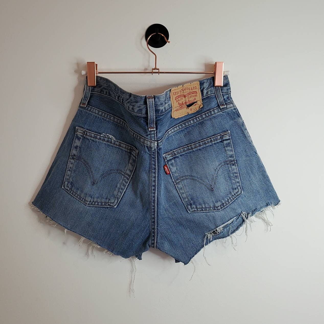 Reworked Vintage Levi's Denim Shorts 