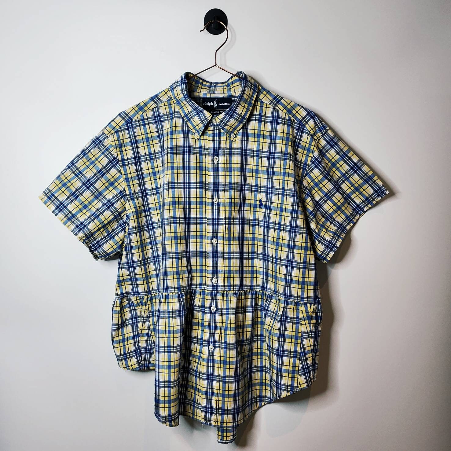 Reworked Vintage Ralph Lauren Smock Top 