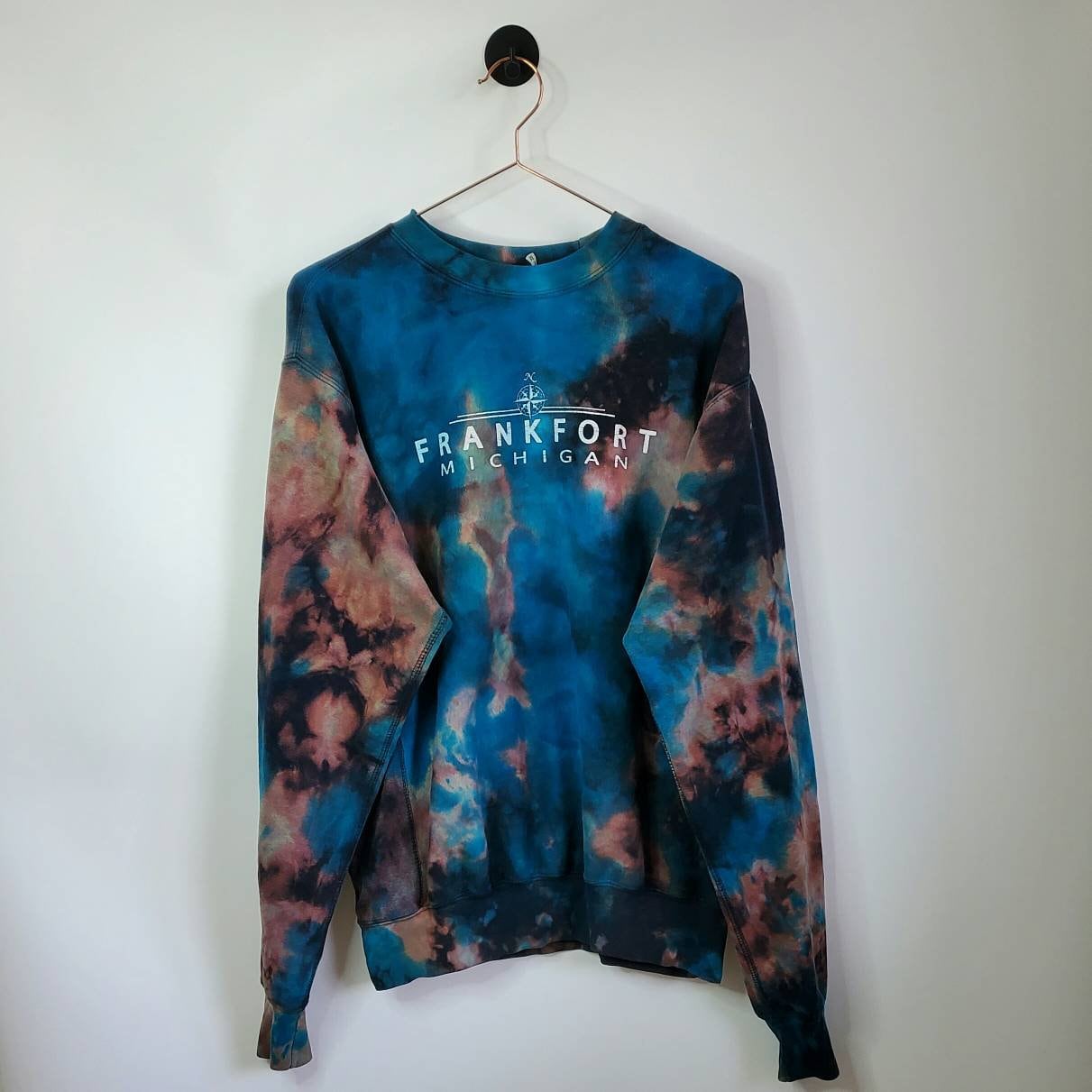 Michigan Sweatshirt tie Dye Sweatshirt Vintage Sweatshirt - Etsy