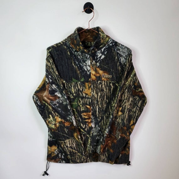 rocky camo fleece jacket
