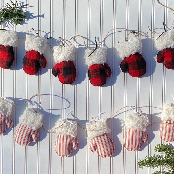 Mitten Garland Etsy
