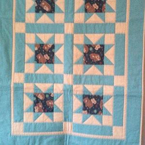 bear baby quilts