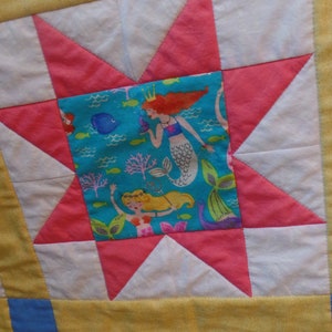 Meerjungfrau- Baby Quilt