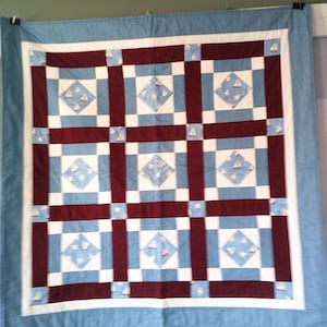 sailboat baby quilt