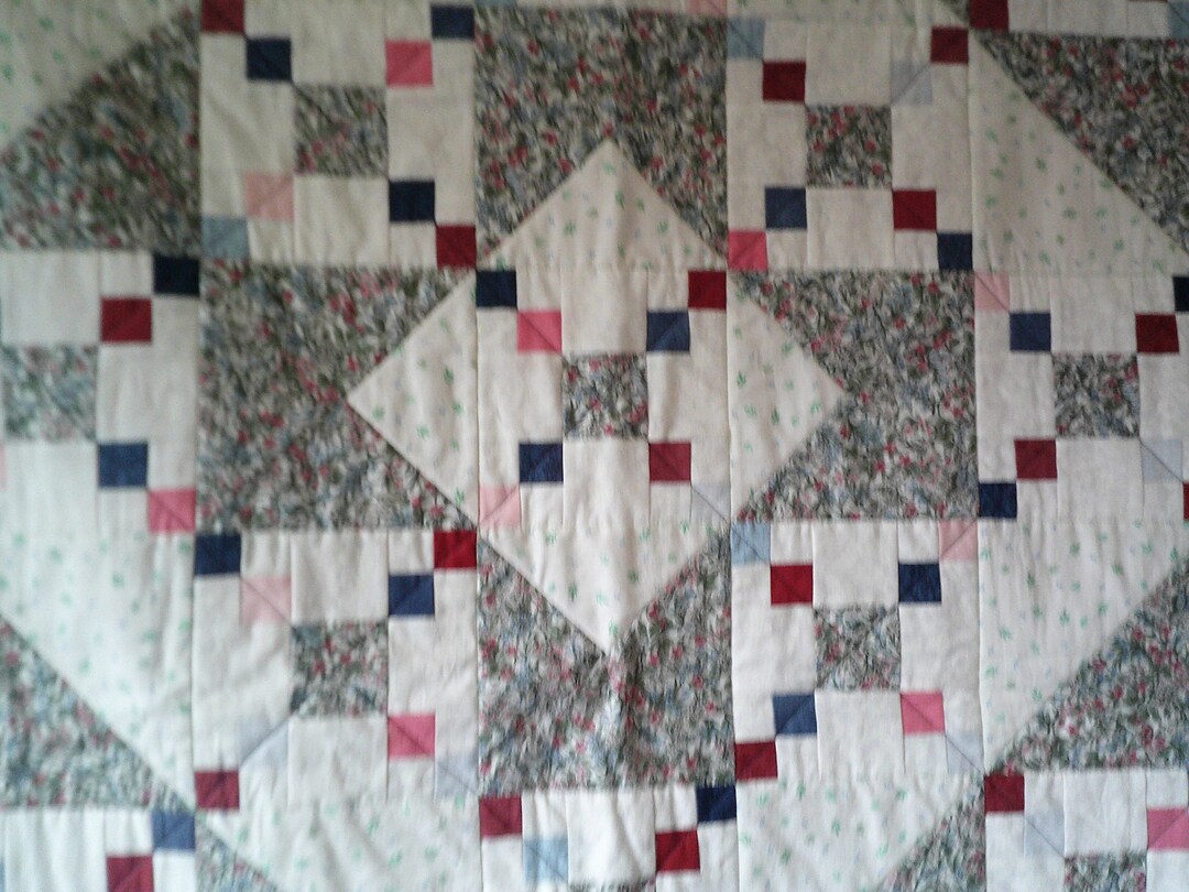 Floral Baby Quilt - Etsy