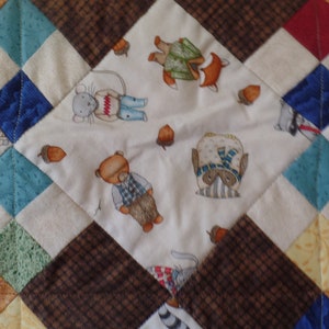 Stewart Little and friends baby quilt