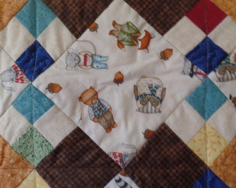 Stewart Little en vrienden baby quilt