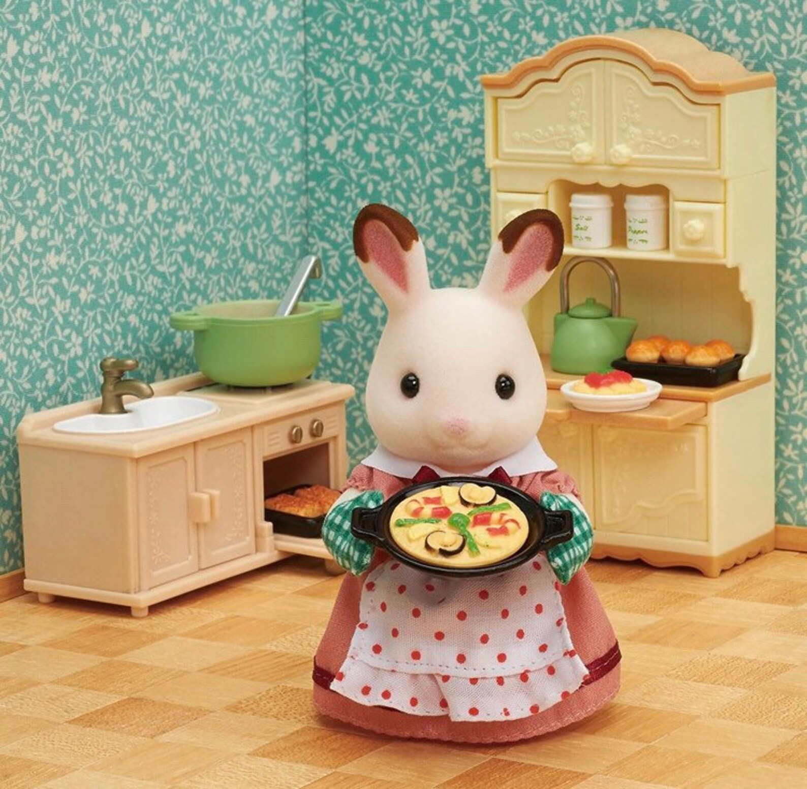 Sylvanian Families / Calico Critters Kitchen Cooking Set Etsy