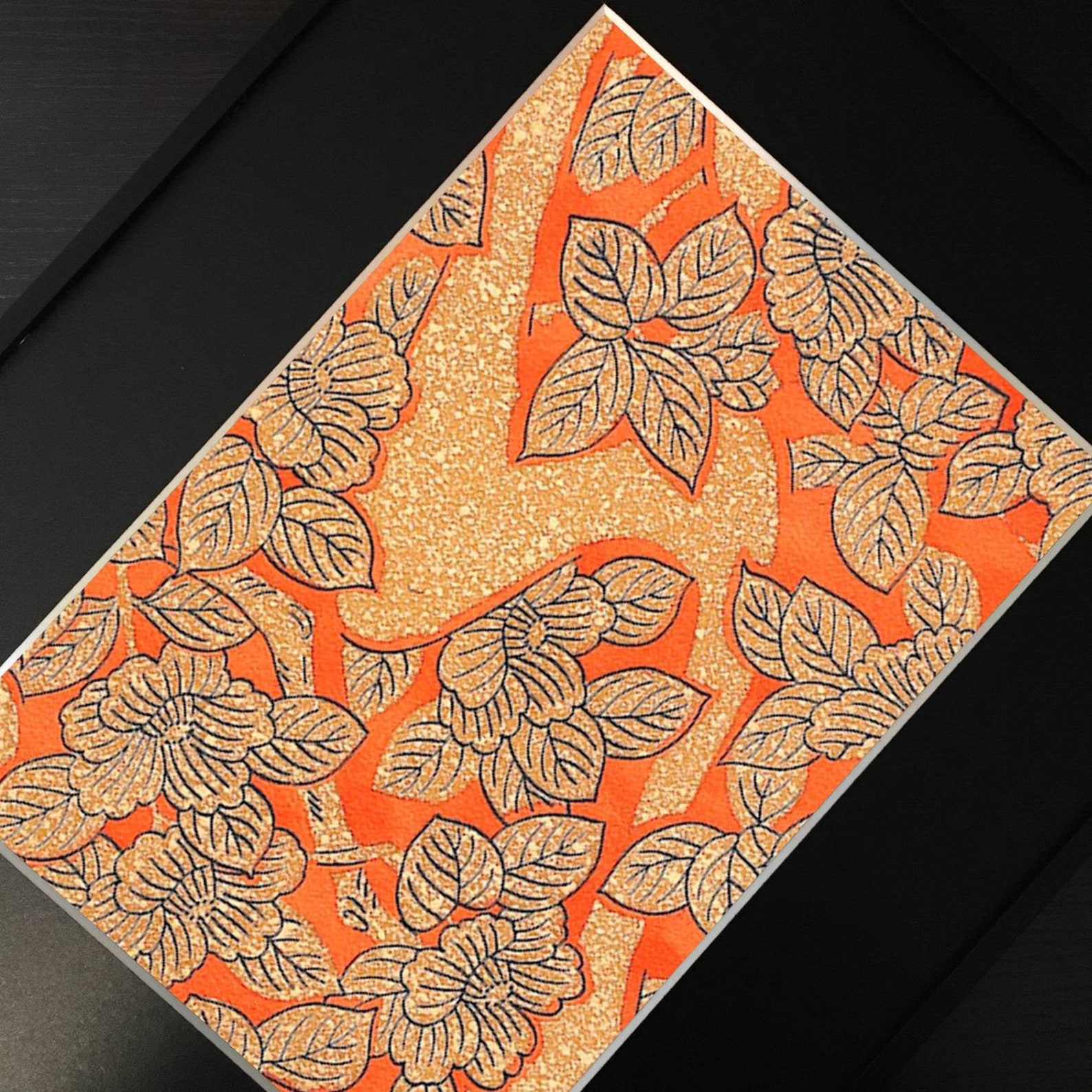 Japanese kimono wall art frame / frame picture/ frame amount / Etsy