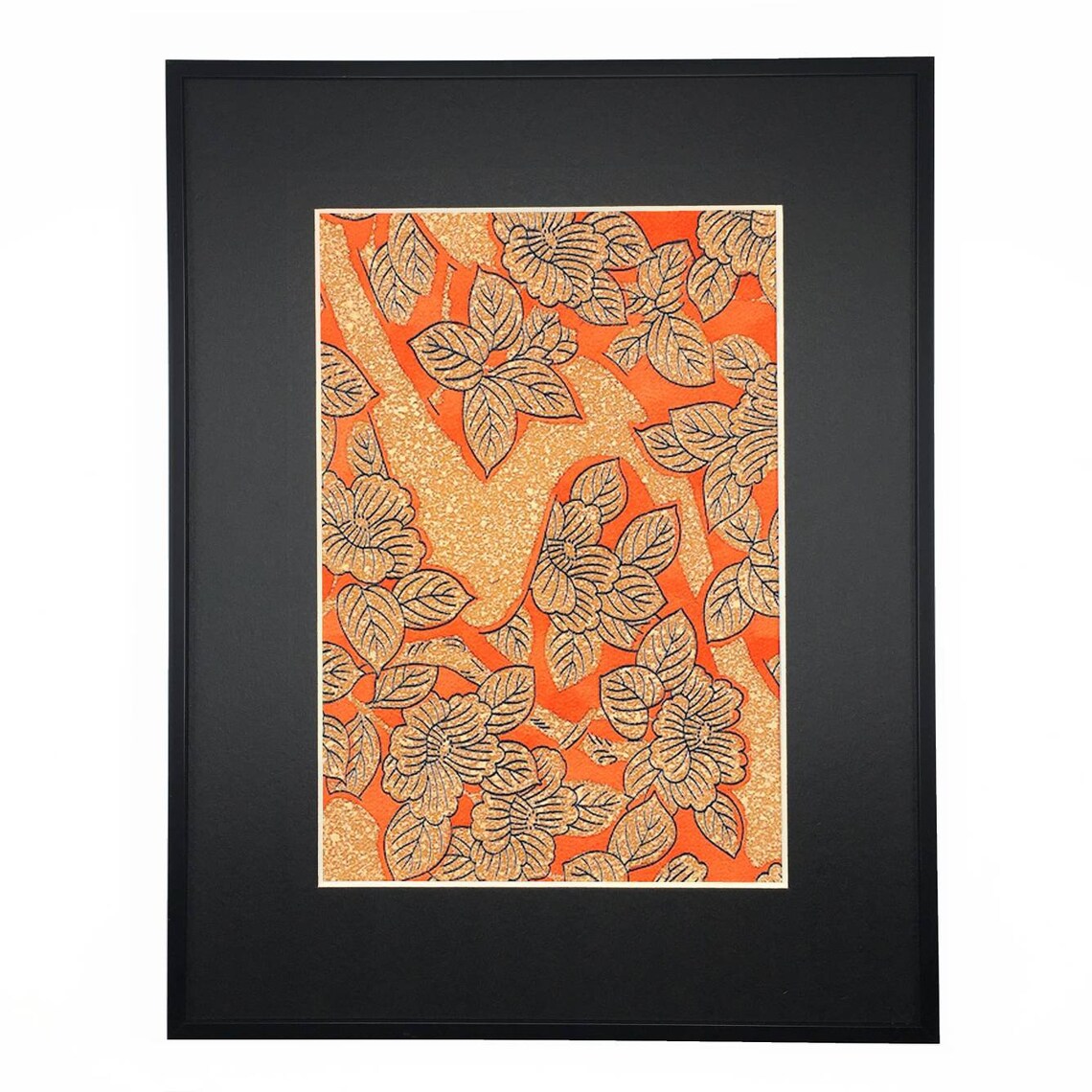 Japanese kimono wall art frame / frame picture/ frame amount / Etsy