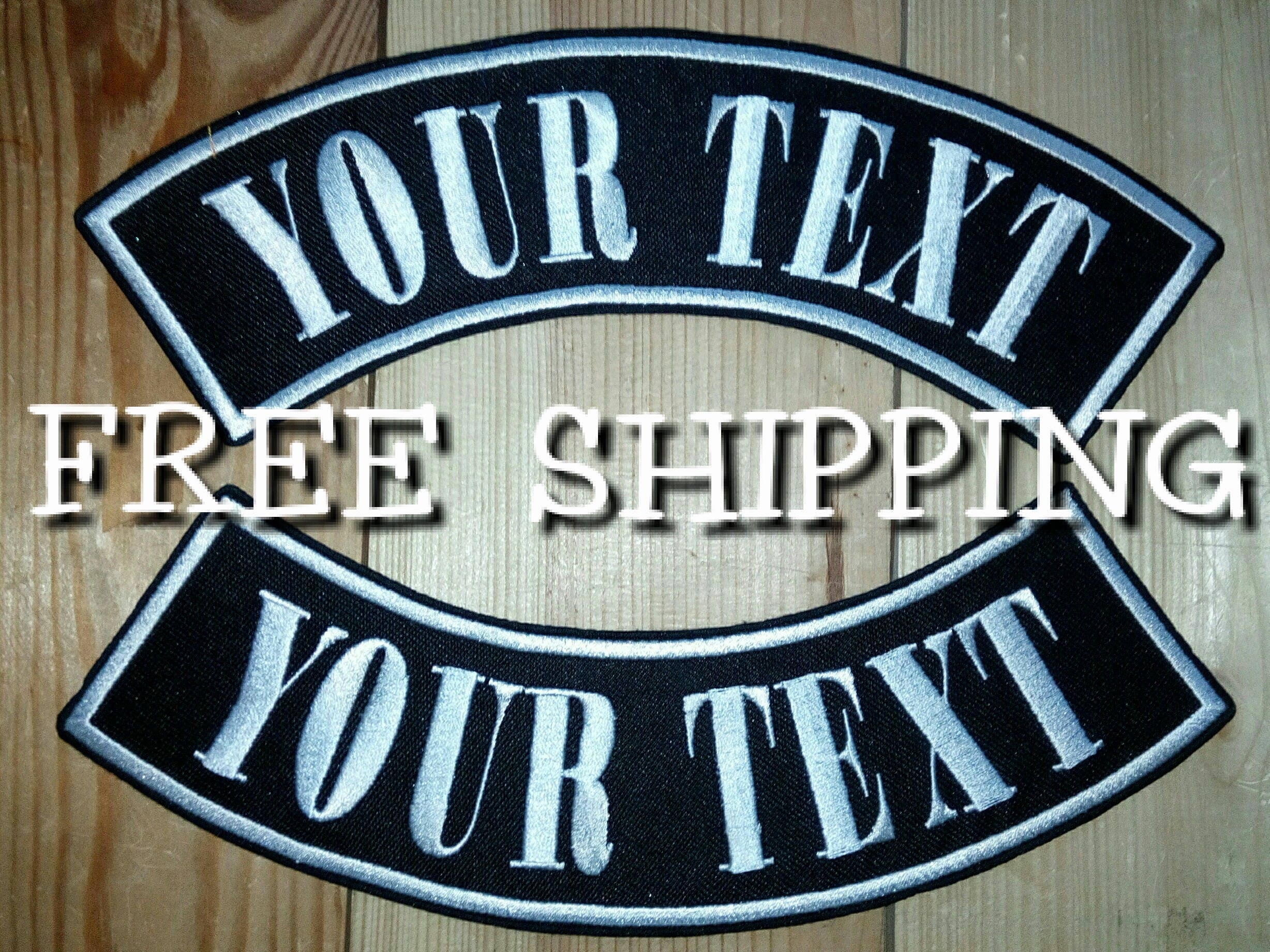 Custom rockers patches 1 or 2 psc. 5 size patches. Embroidery rockers…