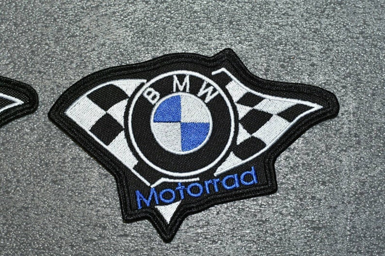 Bmw motorrad PATCH 2 psc. 5.3 or 135 mm. Biker patches. | Etsy