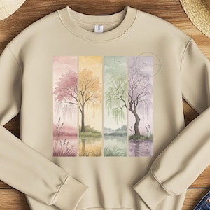Willow Tree Png, Brushstroke Weeping Willow Png, Nature Graphics, Willow Tree Clipart, Watercolor Tree, Pastel Willow Tree, Digital Download